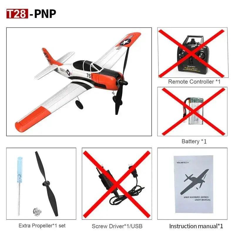  Volantex 761-9 2.4G Foam T28 RC Glider with Xpilot -  ToylandEU™