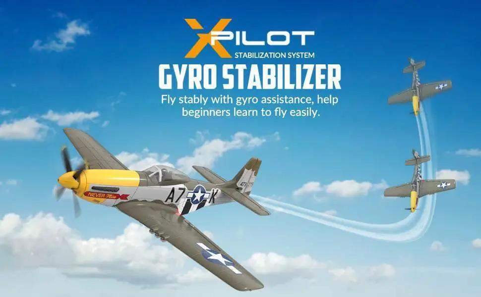 Volantex RC Plane Brushless P-51 Mustang RTF Aerobatic - ToylandEU