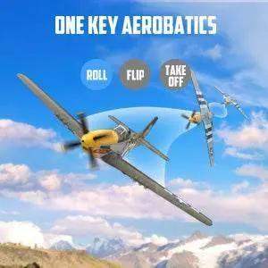 Volantex RC Plane Brushless P-51 Mustang RTF Aerobatic - ToylandEU
