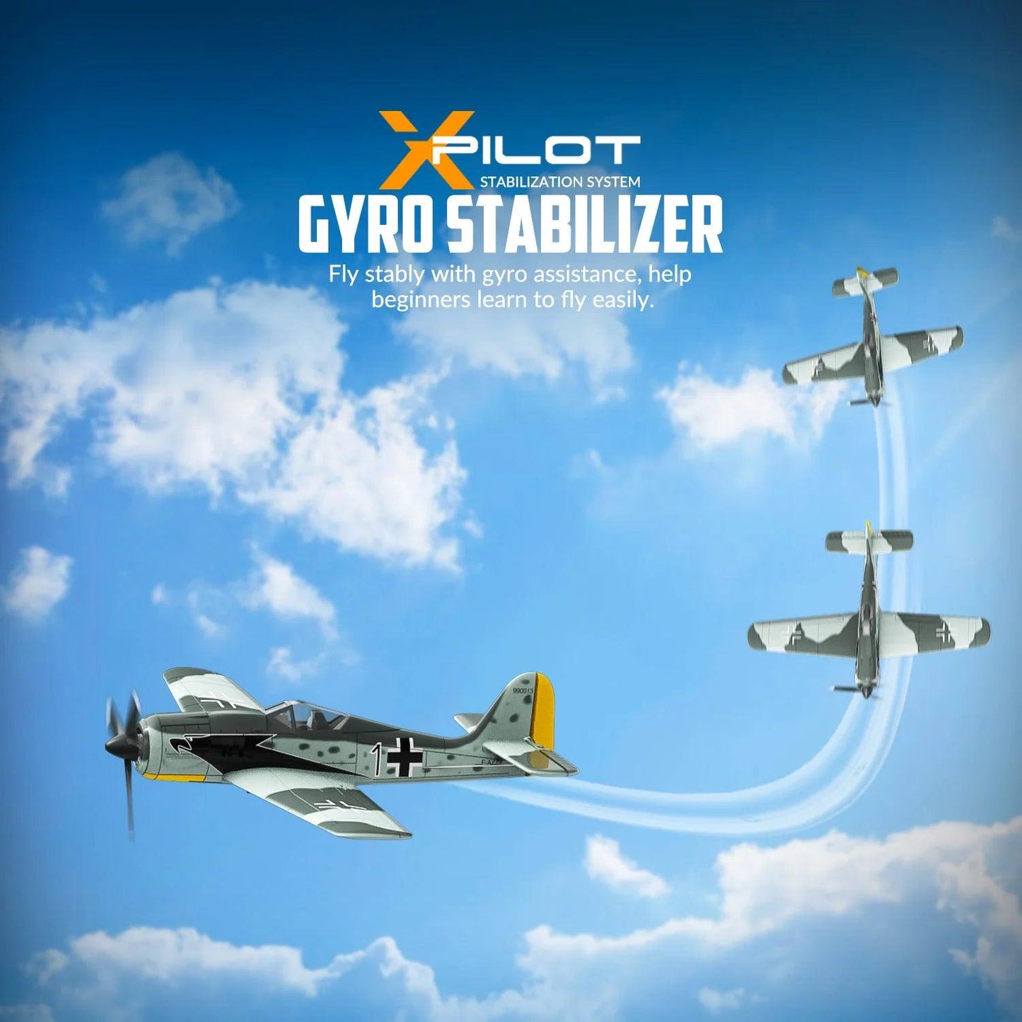 Volantex Rc Fw190 Fighter | Ready To Fly Foam Airplane | Toylandeu