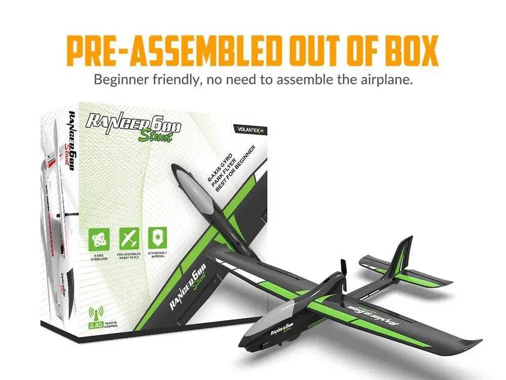 VolantexRC 76102SR Ranger 600 EPP 2.4GHz RC Airplane RTF - ToylandEU