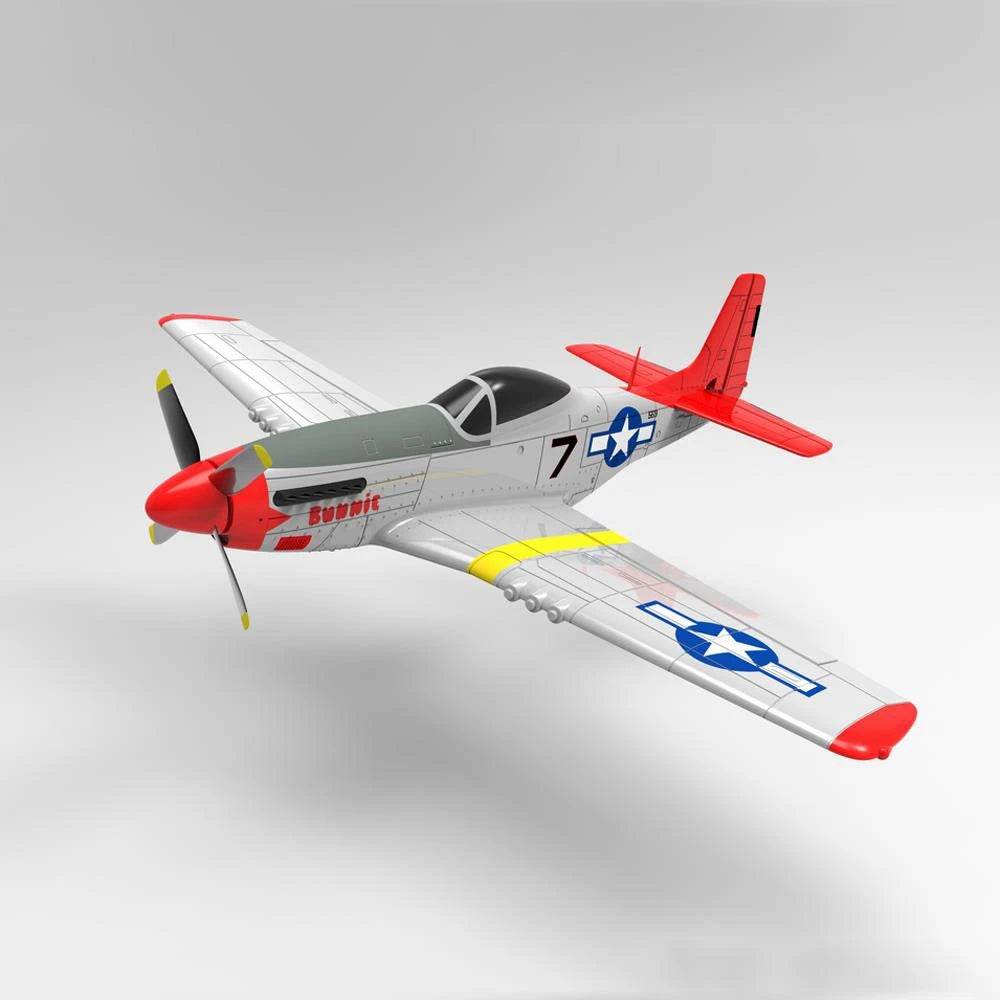VolantexRC 768-1 Mustang P-51D 750mm Wingspan EPO Warbird RC Airplane RTF - ToylandEU