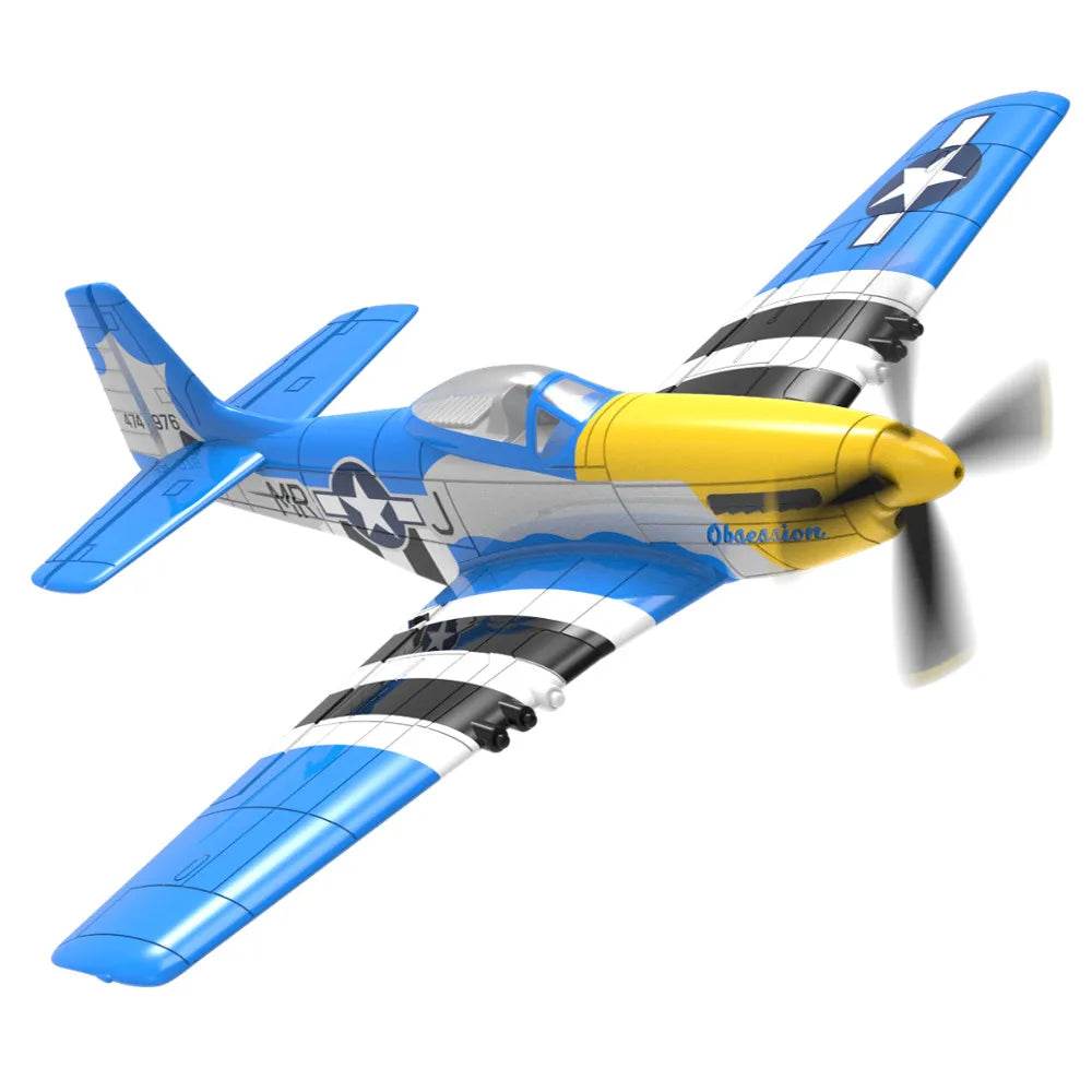 VolantexRC P-51D V2 EPP 400mm Wingspan RC Airplane Trainer - ToylandEU