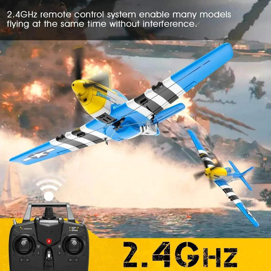  VolantexRC P-51D V2 EPP 400mm Wingspan RC Trainer -  ToylandEU™