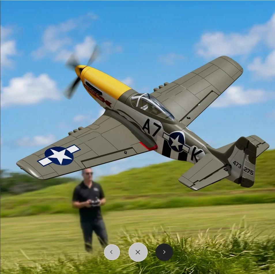 Volantexrc Mustang Rc Plane | Brushless 500Mm Wingspan | Toylandeu
