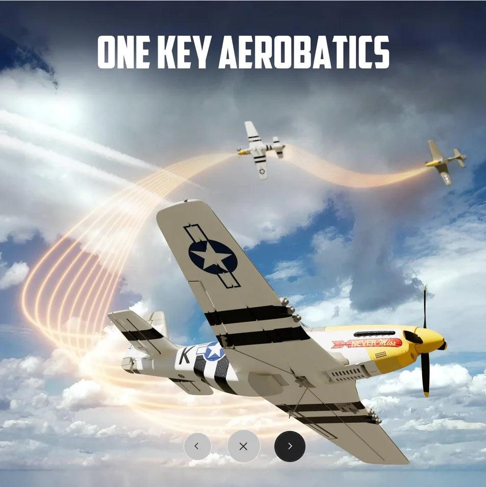 Volantexrc Mustang Rc Plane | Brushless 500Mm Wingspan | Toylandeu
