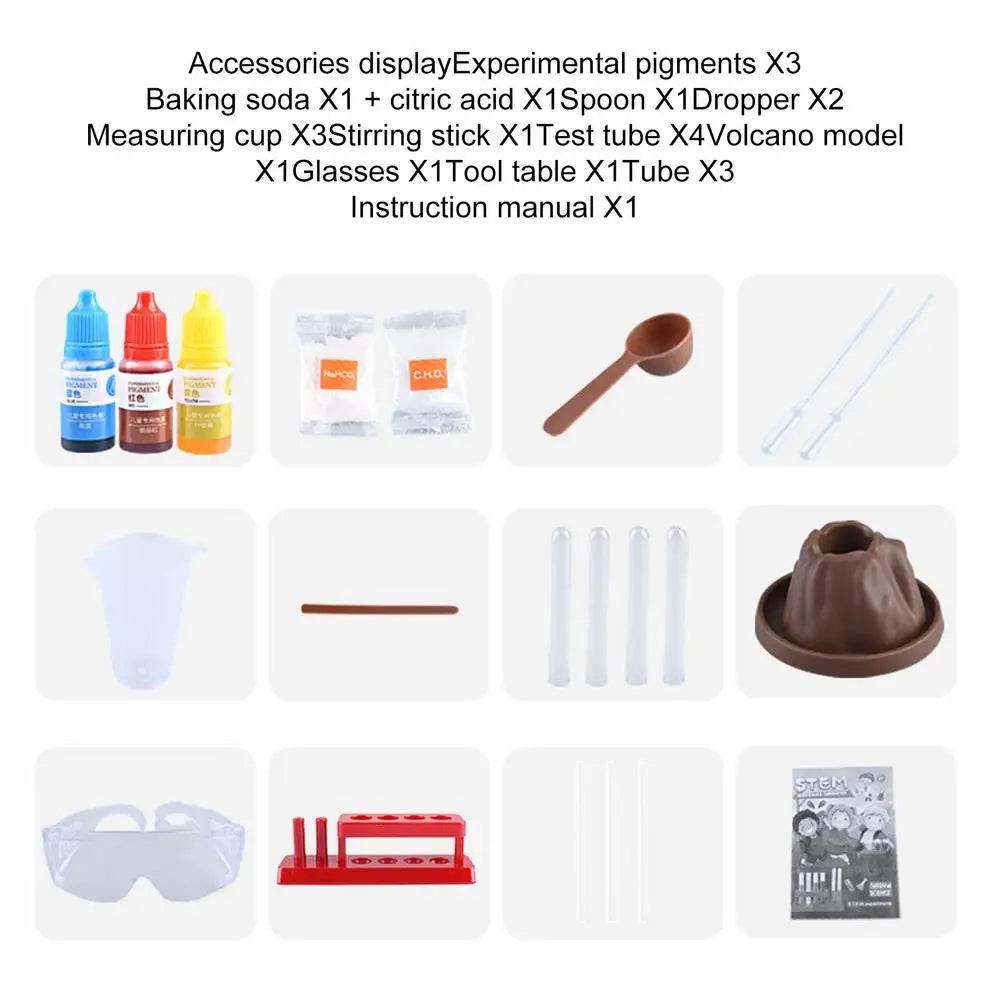 Volcano Eruption Science Experiment Kit for Kids - Fun Learning Educational Toy for Fine Motor Skill Development - ToylandEU