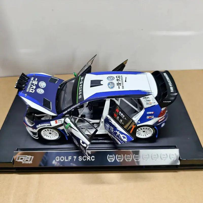  Volkswagen Golf Championship Rally Car Alloy Diecast Scale -  ToylandEU™