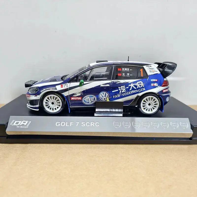  Volkswagen Golf Championship Rally Car Alloy Diecast Scale -  ToylandEU™