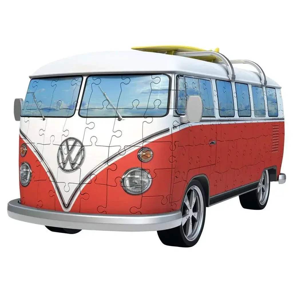 Vintage Volkswagen T1 Bus Surfer 3D Jigsaw Puzzle For Collectors - ToylandEU