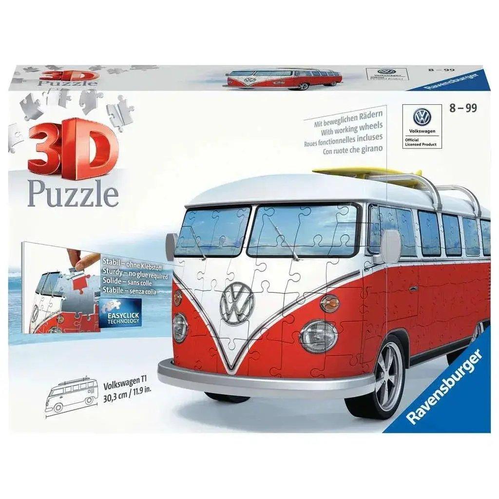  Volkswagen T1 Bus Surfer 3D Jigsaw Puzzle Collectors -  ToylandEU™