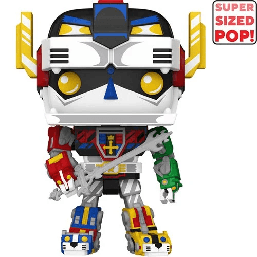 Funko Pop! TV Voltron Retro Super 6.25 Inch Figure | Retro Voltron | 6.25 Inches Tall | Voltron Fans