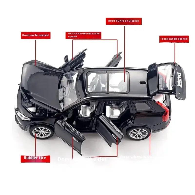  Volvo XC90 Diecast 1:32 Model Sound And Light |   -  ToylandEU™