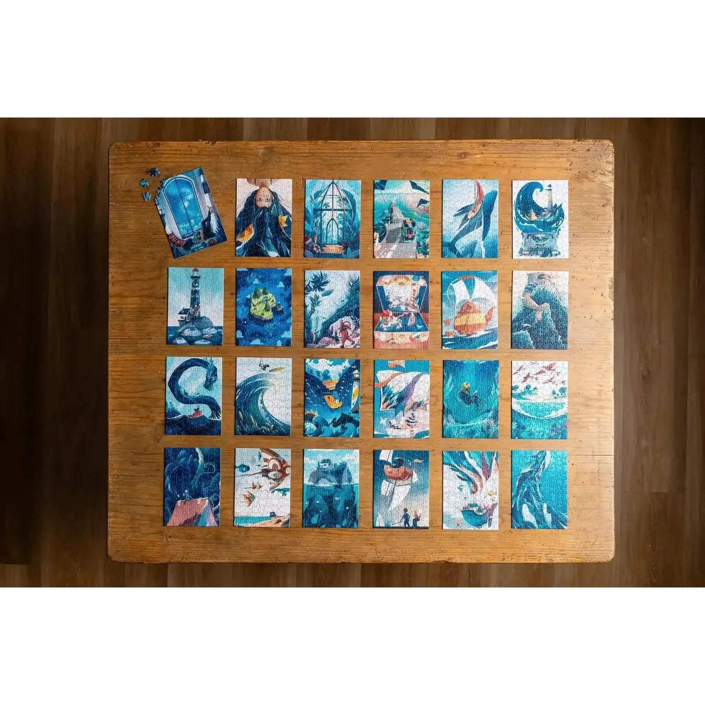 Voyage And Wonders Mini Jigsaw Puzzles Set Of 24 Trevell - ToylandEU