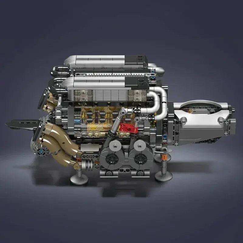  W16 Engine Building Block Set For Realistic Cars -  ToylandEU™