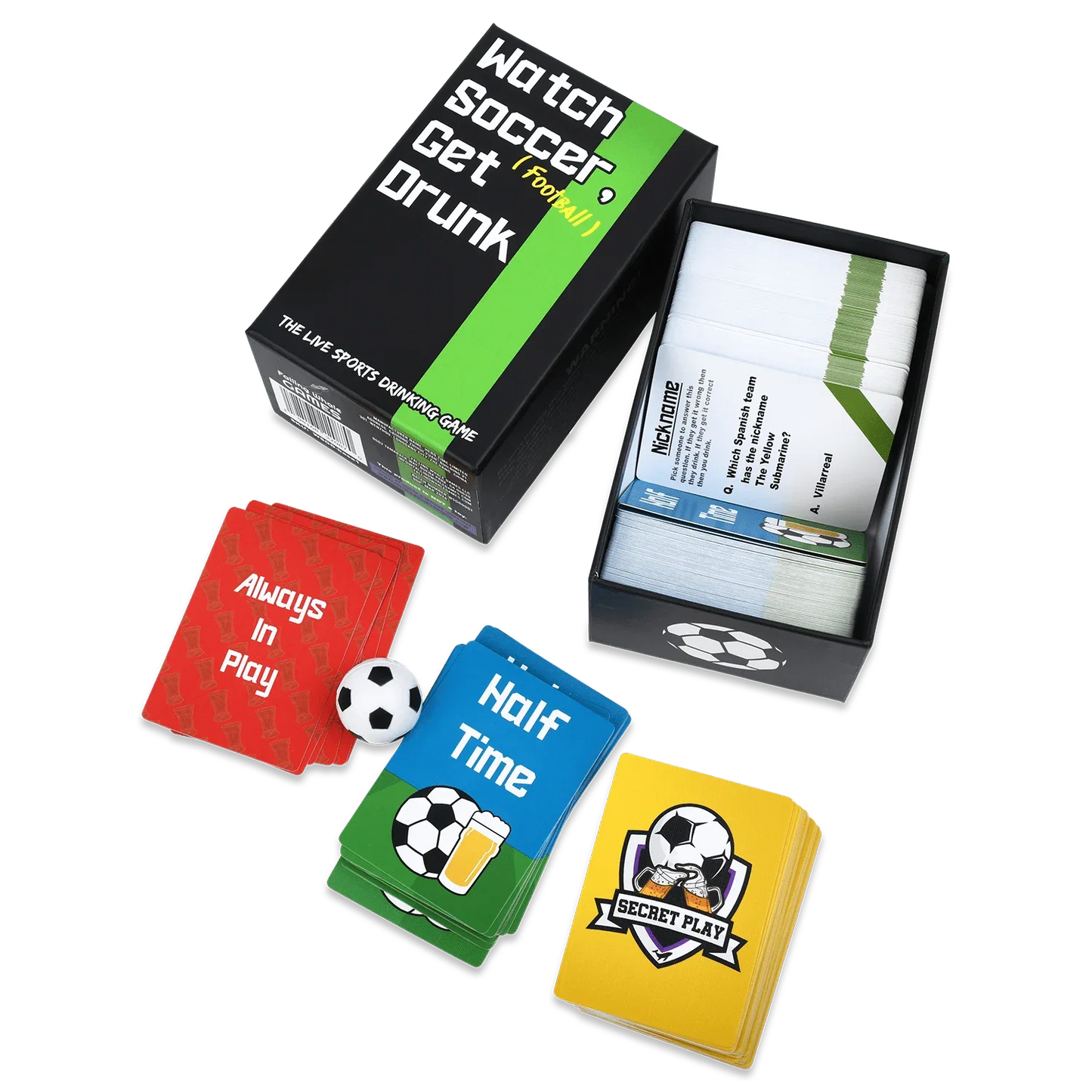 WATCH SOCCER, GET DRUNK - The Live Soccer Drinking Game - Falling Whale Games