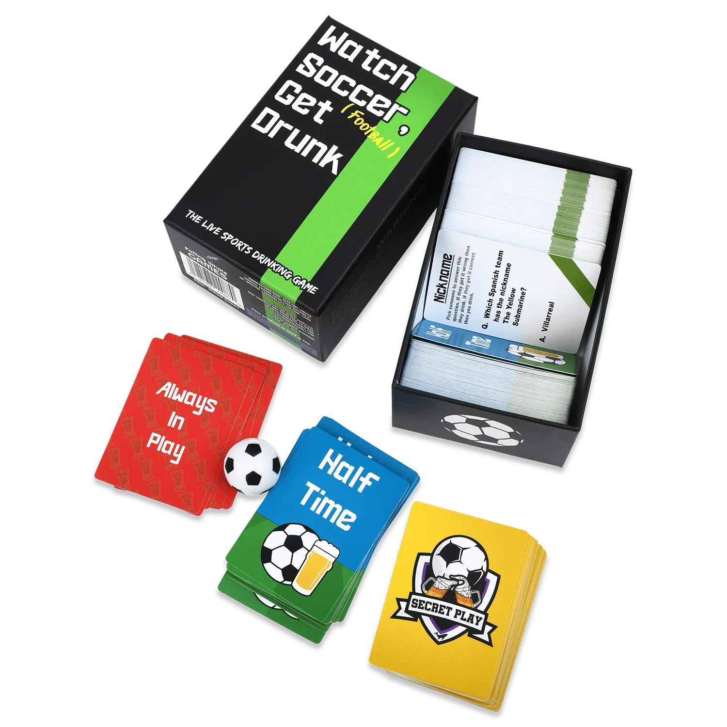 WATCH SOCCER, GET DRUNK - The Live Soccer Drinking Game - Falling Whale Games