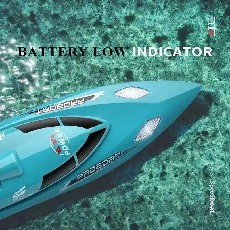 WL911-A RC Boat High Speed Self-Righting 2.4GHz LED Lights - ToylandEU