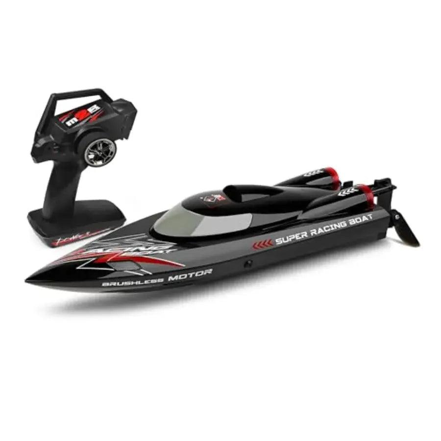  WL916 RC Boat Brushless Carbon Fiber Body LEDs 55kmh -  ToylandEU™