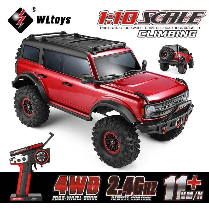 WLtoys 104020 Off Road 4x4 RC Car With Extended Battery - ToylandEU