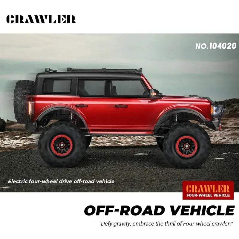 WLtoys 104020 Off Road 4x4 RC Car With Extended Battery - ToylandEU