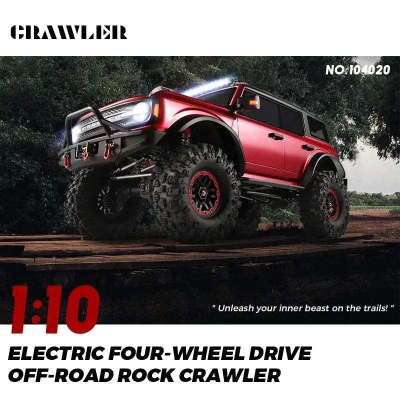 WLtoys 104020 Off Road 4x4 RC Car With Extended Battery - ToylandEU