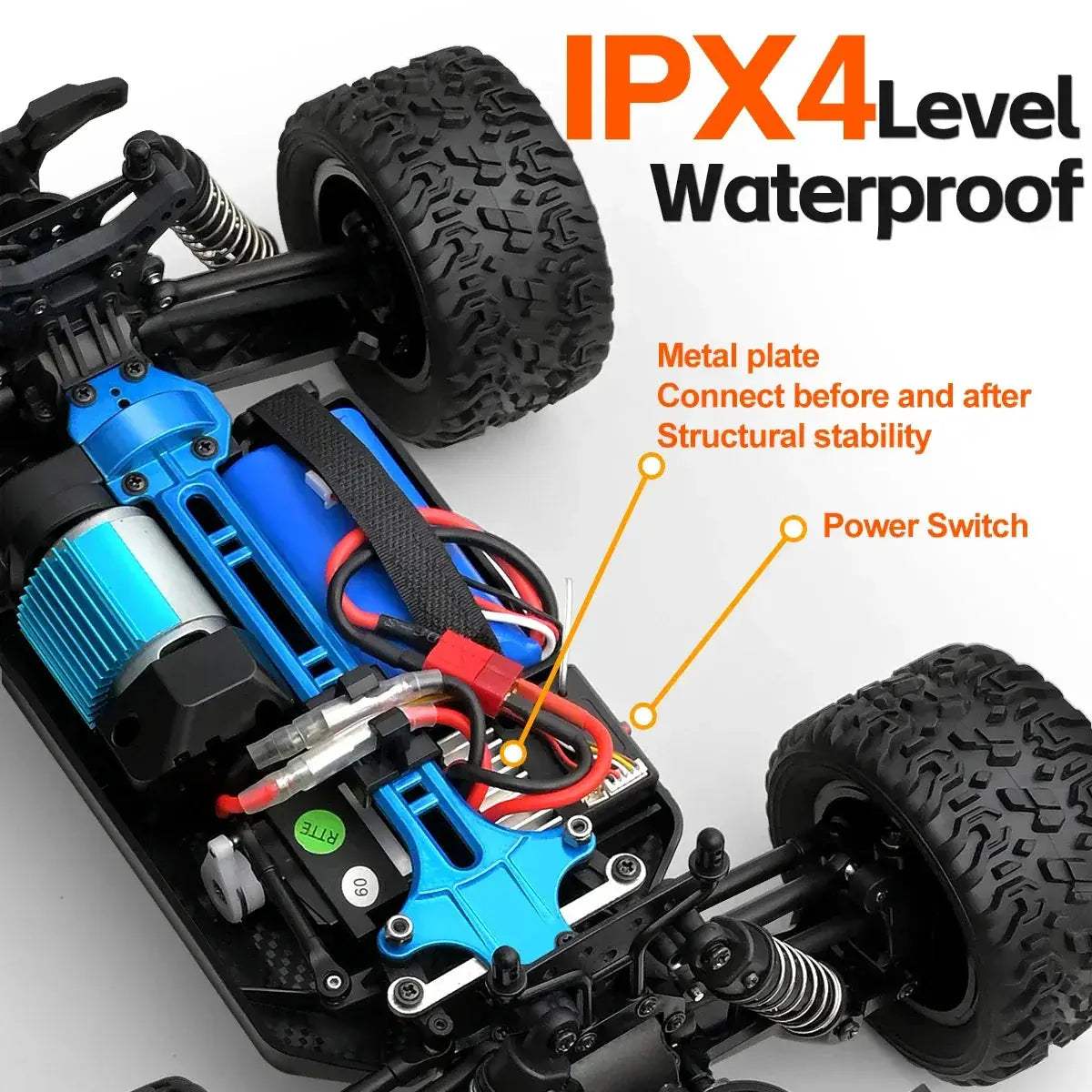 WLtoys 116 RC Car High Speed 4WD Off Road MonsterTruck - ToylandEU