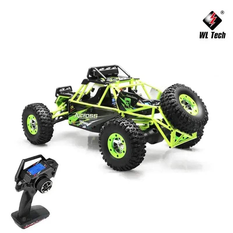 WLtoys 12428 4WD RC Car Off Road High Speed LEDHeadlights - ToylandEU