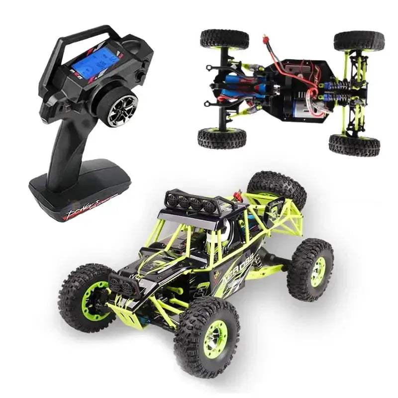 WLtoys 12428 4WD RC Car Off Road High Speed LEDHeadlights - ToylandEU