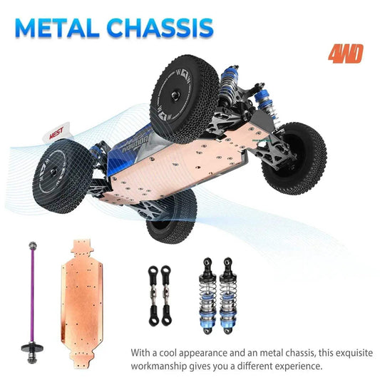  WLtoys 144011 1/14 4WD RC Car Max 43 Mph Off-road Gift -  ToylandEU™