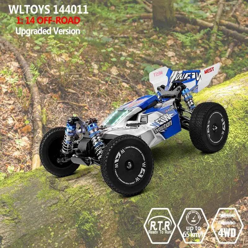 WLtoys 144011 1/14 4WD RC Car Max 43 Mph Off-road Gift - ToylandEU