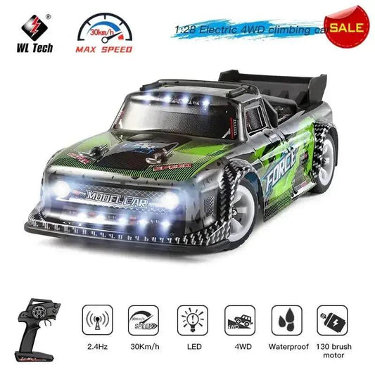  WLtoys 284131 4WD Mini RC Car With LED Lights Remote -  ToylandEU™
