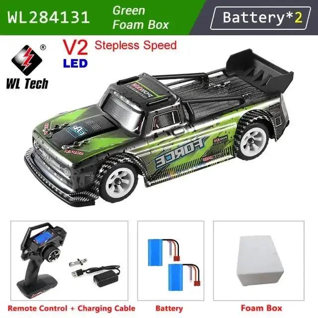  WLtoys 284131 4WD Mini RC Car With LED Lights Remote -  ToylandEU™