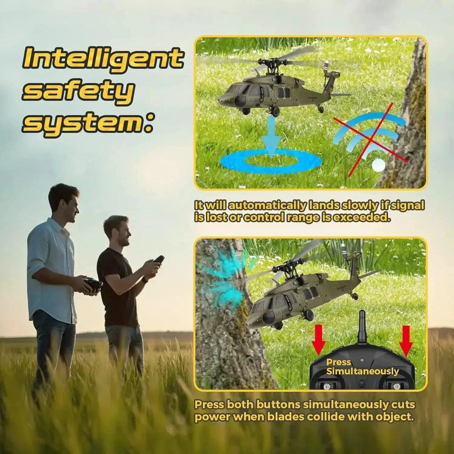  WLtoys Brushless RC Helicopter K170 One Key Takeoff 3 -  ToylandEU™