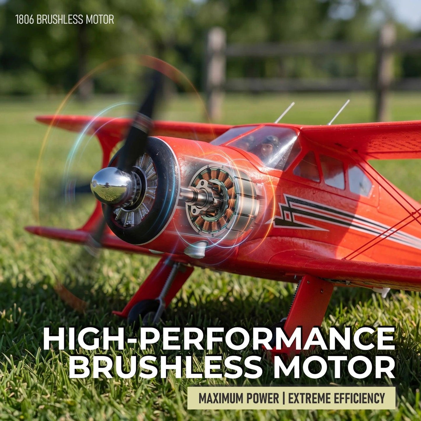 WLtoys D17S RC Biplane Brushless RTF | Toylandeu