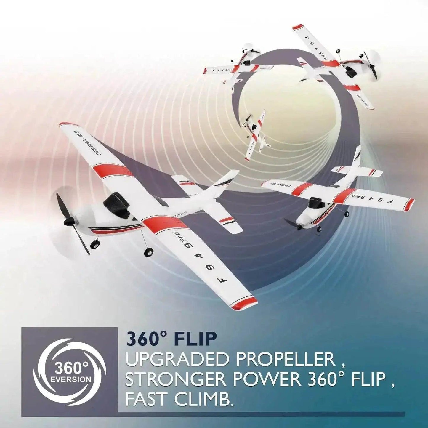  WLtoys F949 2.4G 3Ch RC Airplane With Gyroscope RTF -  ToylandEU™