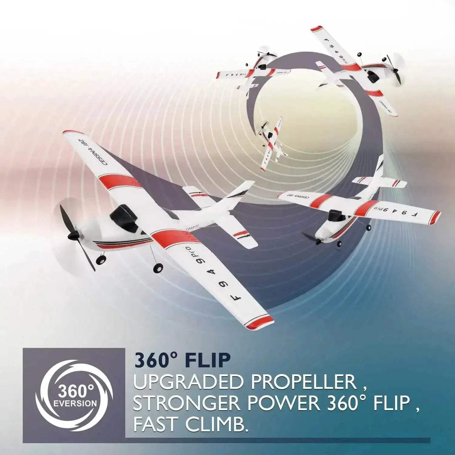  WLtoys F949 2.4G 3Ch RC Airplane With Gyroscope RTF -  ToylandEU™