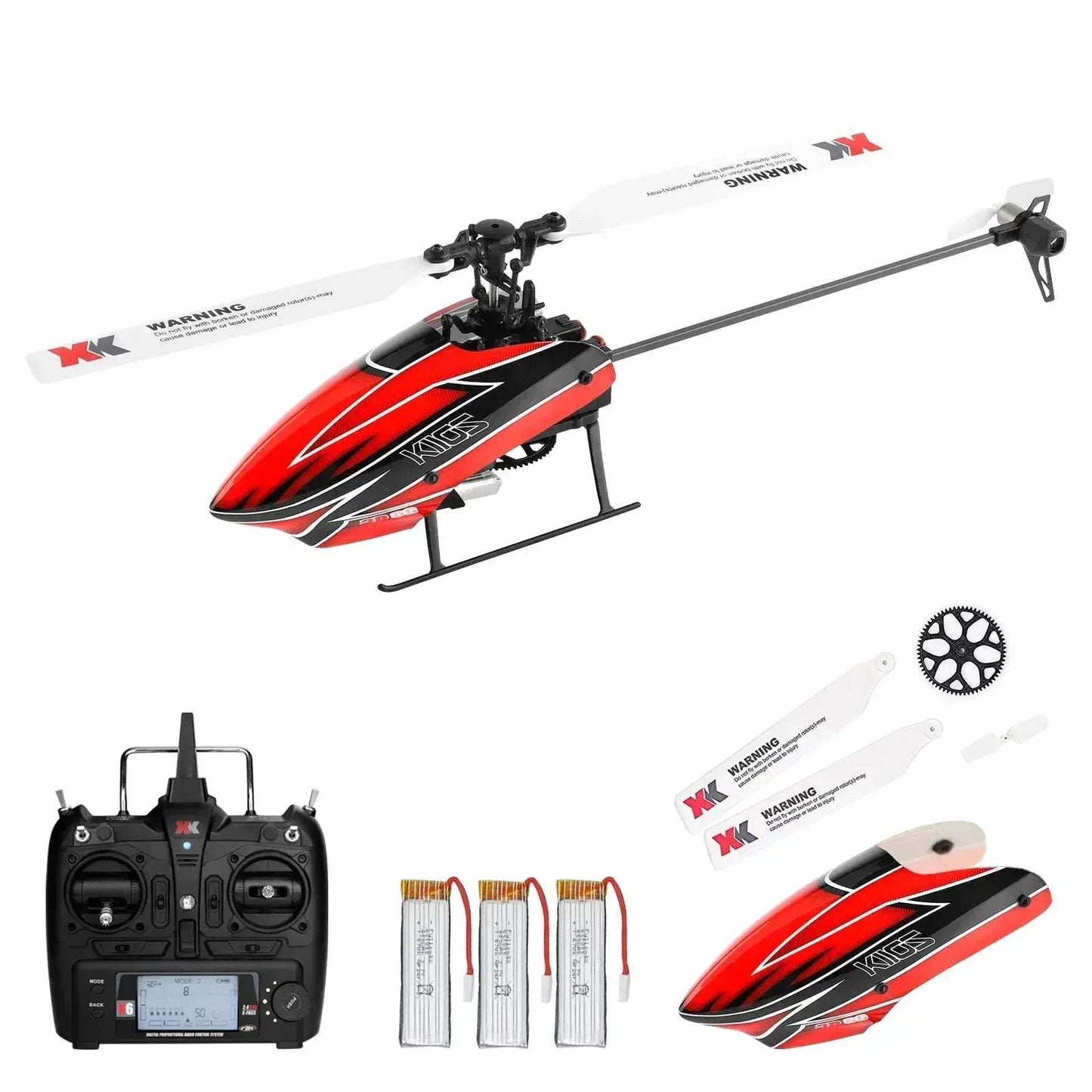 WLtoys K110S RC Helicopter With Brushless Motor For Adults - ToylandEU