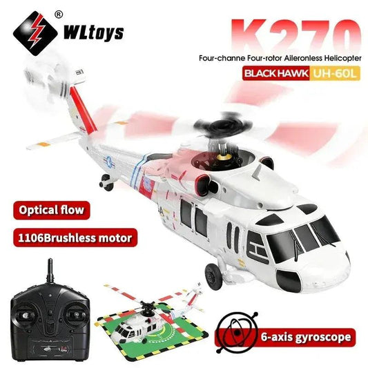  WLtoys K270 RC Helicopter Brushless 4CH Altitude Hold -  ToylandEU™