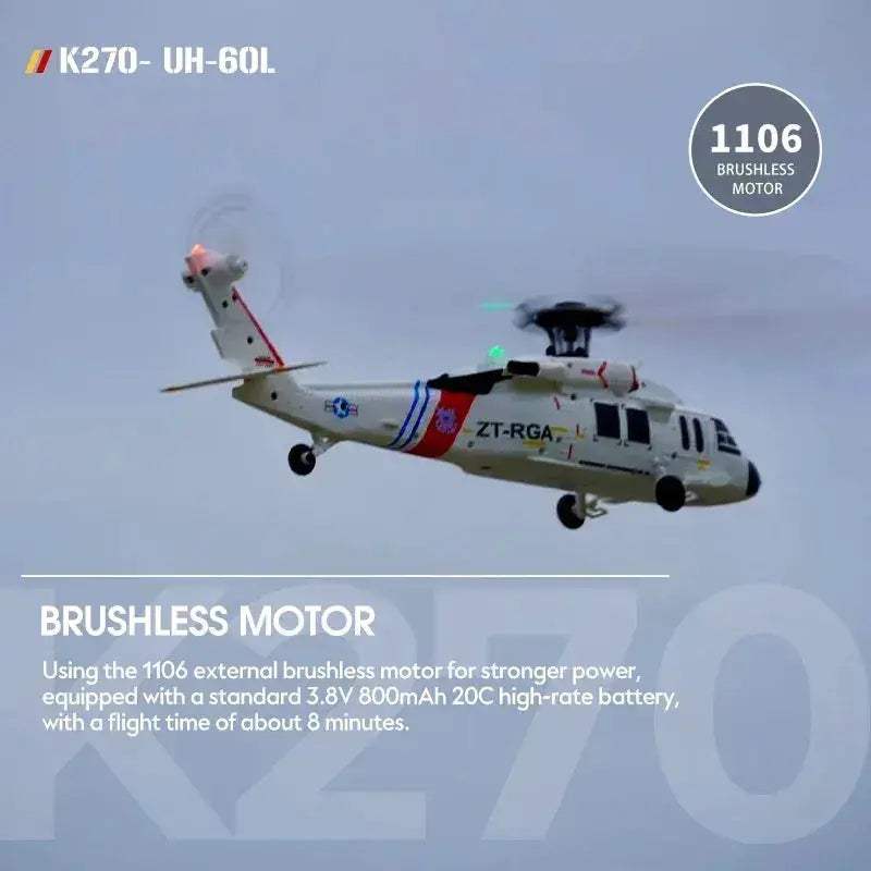 WLtoys K270 RC Helicopter Brushless 4CH Altitude Hold - ToylandEU