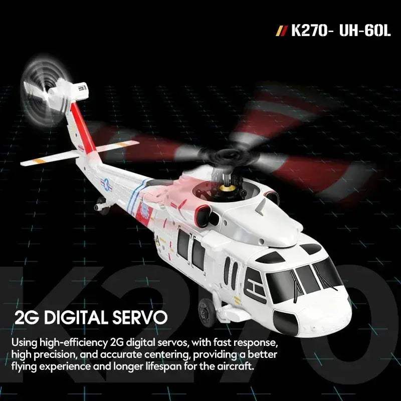 WLtoys K270 RC Helicopter Brushless 4CH Altitude Hold - ToylandEU