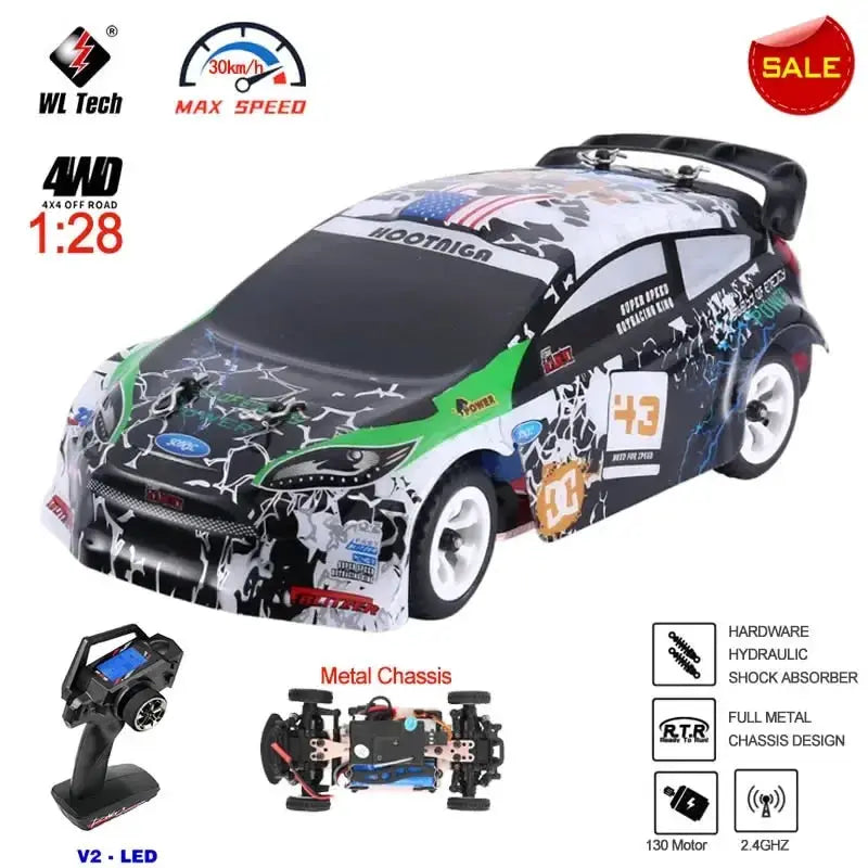 WLtoys Off Road 4WD RC Car With High Performance Controller - ToylandEU