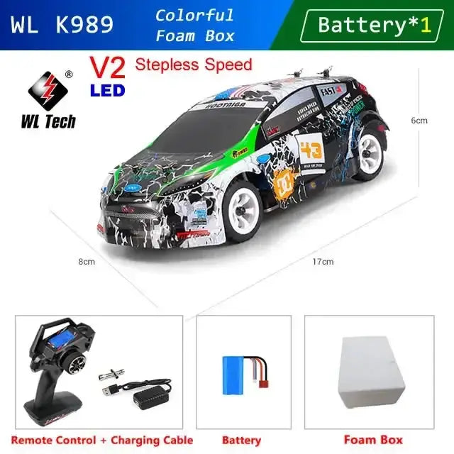WLtoys Off Road 4WD RC Car With High Performance Controller - ToylandEU