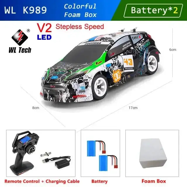 WLtoys Off Road 4WD RC Car With High Performance Controller - ToylandEU