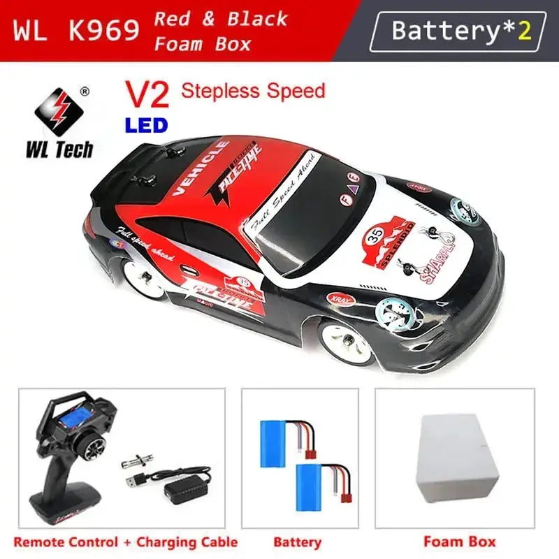 WLtoys Off Road 4WD RC Car With High Performance Controller - ToylandEU