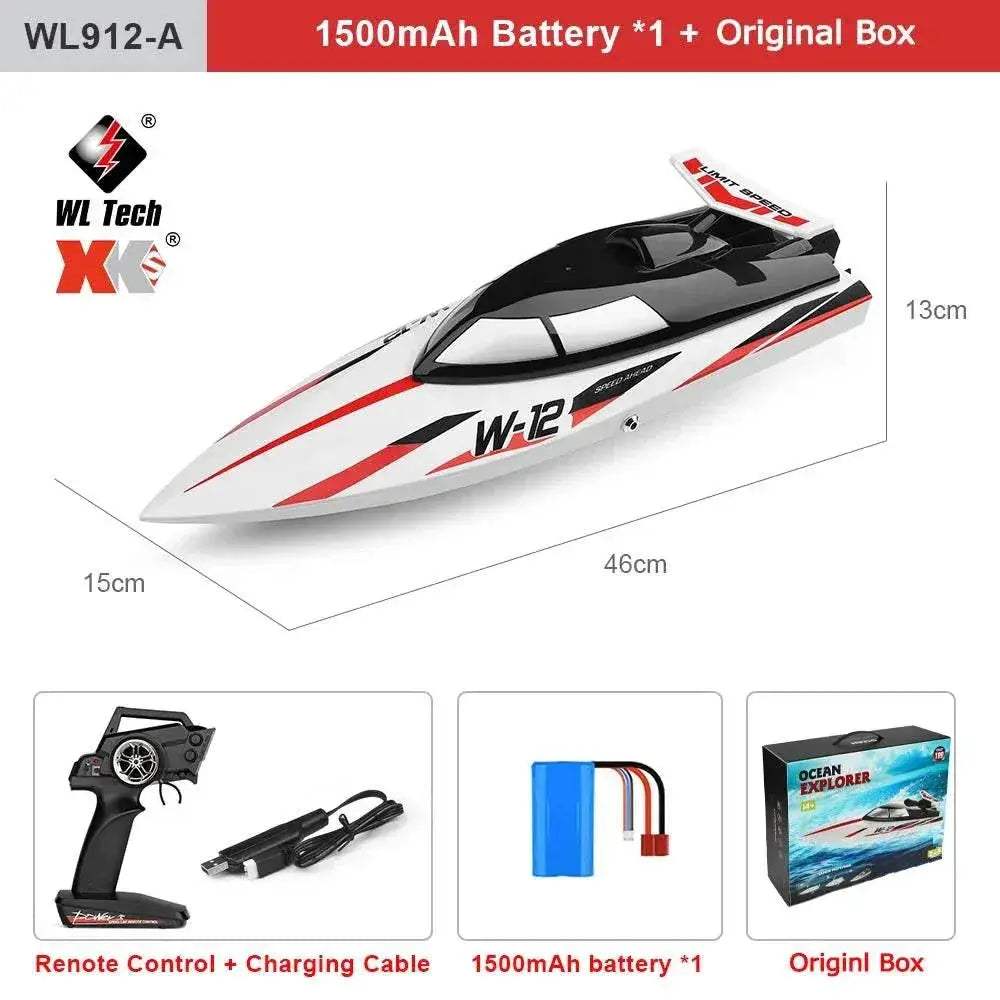 WLtoys WL916 WL912-A RC Boat High Speed Remote Control - ToylandEU