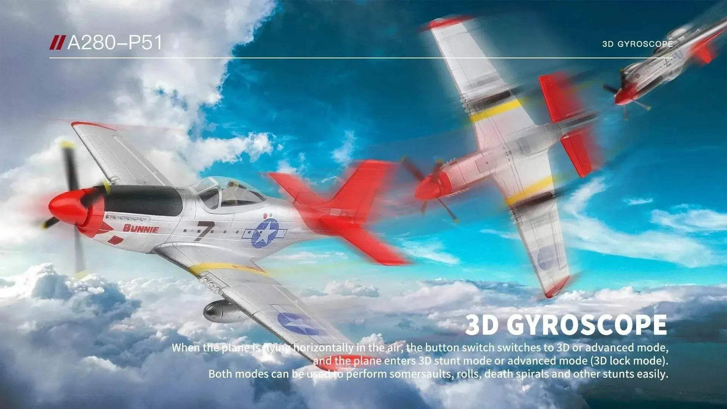 WLtoys XK A280 RC Plane 2.4G 4CH Aircraft for Kids - ToylandEU