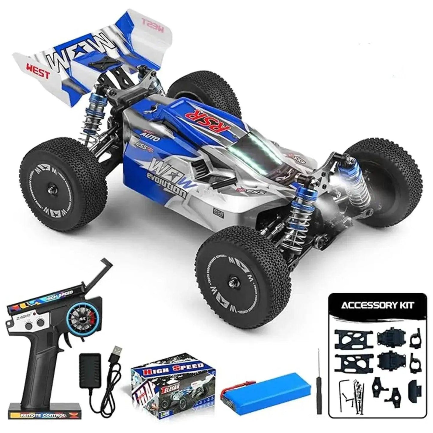  WLtoys144011 1/14 4WD RC Cars for Adults Max 43 Mph -  ToylandEU™