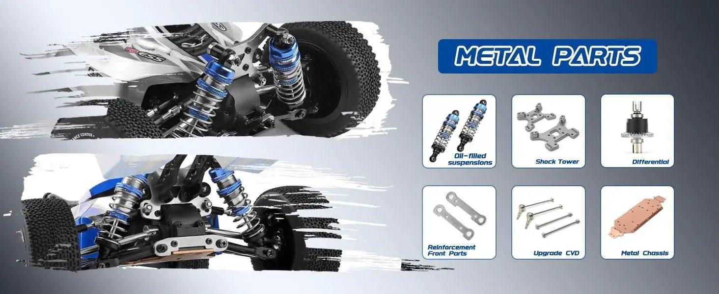 WLtoys144011 1/14 4WD RC Cars for Adults Max 43 Mph -  ToylandEU™