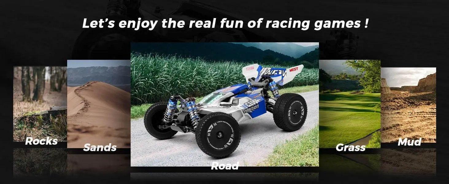  WLtoys144011 1/14 4WD RC Cars for Adults Max 43 Mph -  ToylandEU™